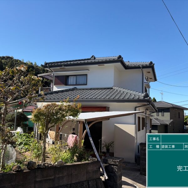 鹿児島市 上谷口町　M様邸　外壁塗装/屋根塗装工事