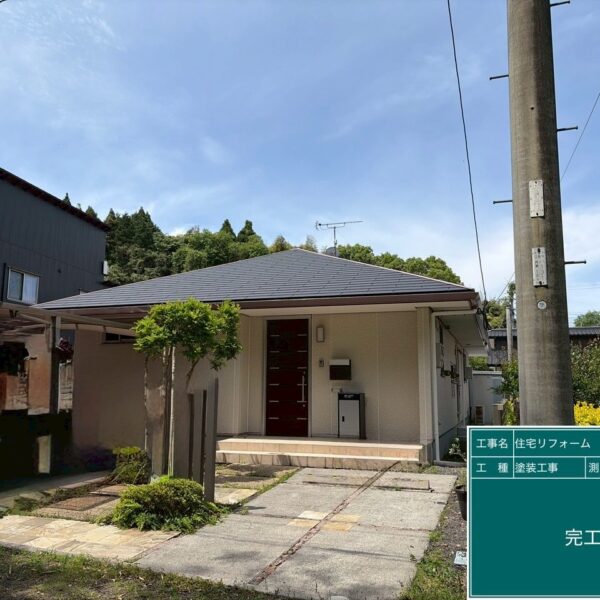 日置市 伊集院町　ｋ様邸　屋根塗装工事　大和ハウス工業（ハウスメーカー）