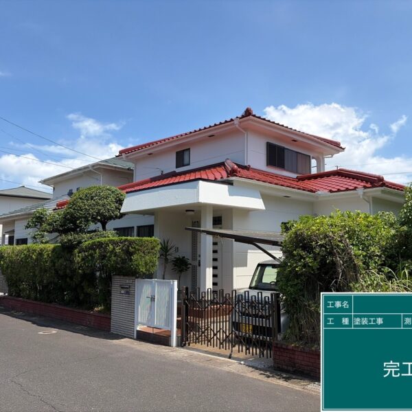 鹿児島市 皇徳寺台 K様邸　外壁塗装／屋根塗装工事